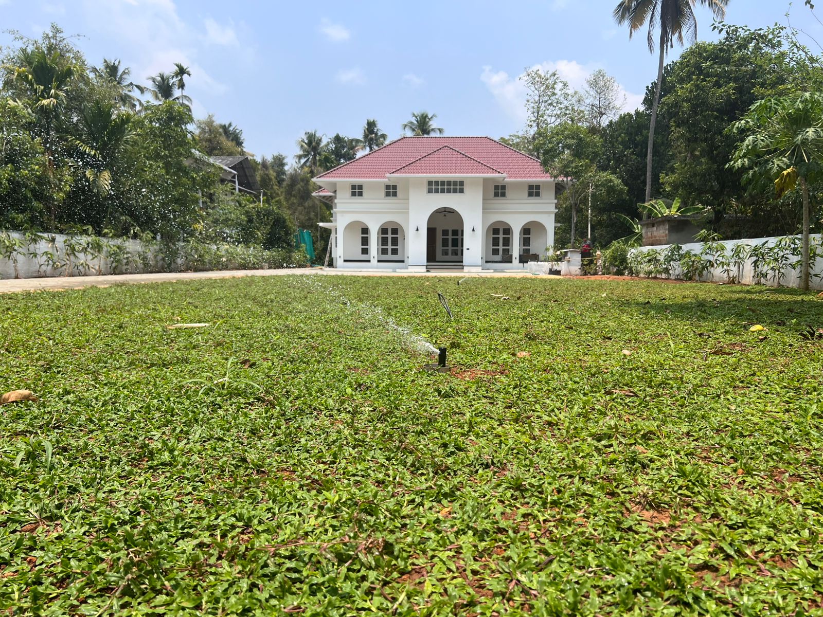 Control panel for irrigation